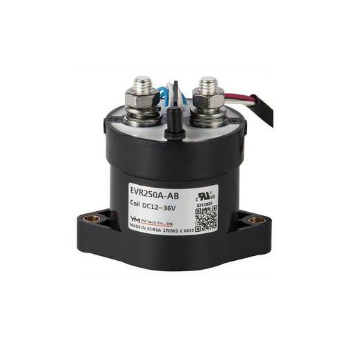 YM新能源继电器EVR250A-AB 线圈电压12-36V 250A耐压320V 4线询价