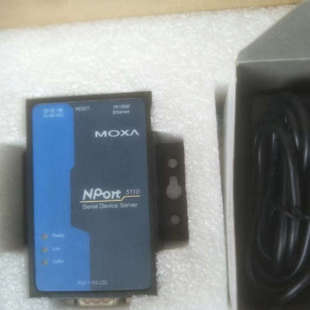 MOXA NPORT5100系列端口RS232/422/485串口设备联网服务器工业级