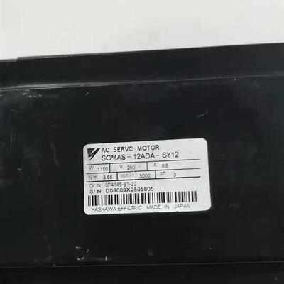SGMAS-12ADA-SY12安川伺服电机成色漂亮保修3个月 议价询价