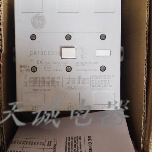 全新原装美国通用GE 交直流型接触器CK10CE300 现货议价询价