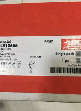 DANFOSS KPS81  060L310666  Thermostat KPS81  060L310666 正品