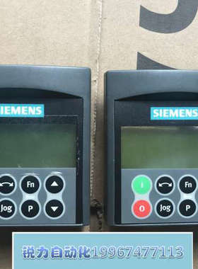 MM440变频器AAOP高级操作面板 6SE6400-0AP00-0AB0 成色新议价