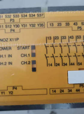 正品德国皮尔兹电子通讯模块PILZ PNOZ X11P #777086急停开关议价