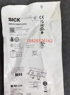 德国SICK西克IMB18-08BPSVC0S 1072806全新原装电感式接近传询价