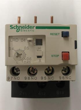 原装正品LRD04C 04063A施耐德过流保护热过载继电器询价