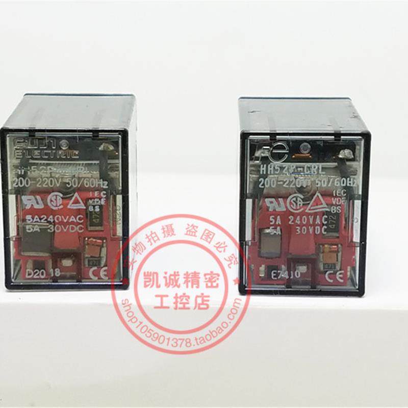 原装富士FUJI小型继电器 HH52P-CRL  200-220VAC  现货正品询价