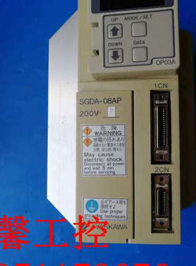 实拍 安川伺服驱动器SGDA-08APP 750W 实物图片 质量保证议价