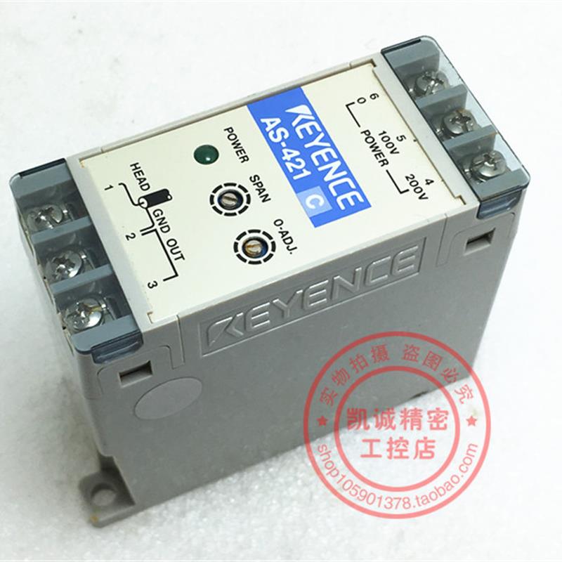 原装KEYENCE基恩士涡电流式变位传感器 AS-421C 现货正品 特询价