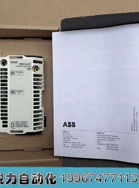 全新ABB ACS800变频器Ethercat总线通讯模块 RECA-01 正品议价
