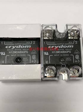 原装正品美国快达CRYDOM H12WD4890PG 固态继电器询价
