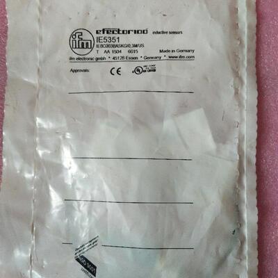全新原装IFM易福门 IE5351 IEBC003BASKG/0.3M/US 现货询价