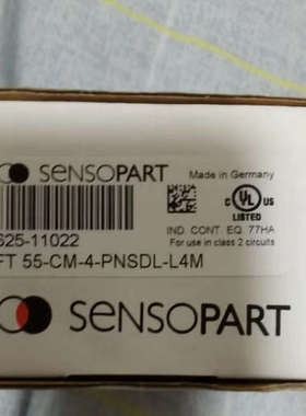 传感器-sensopart森萨帕特 625-11022 FT 55-CM-4-PNSDL-L4M议价