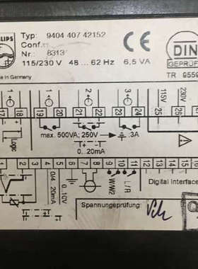 PHILIPS 9404 407 42152 115/230V 6.5VA  PHILIPS KS40议价