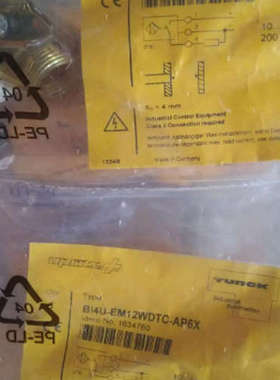 全新图尔克接近开关传感器BI4U-EM12WDTC-AP6X 1634760议价