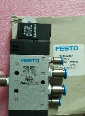 原装正品FESTO费斯托 196913  CPE14-M1BH-5LS-QS-6 现货询价