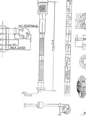DYNAMIC MICROPHONE   OKI  RA1183-6142 DM-524B议价