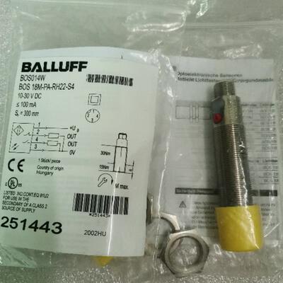 巴鲁夫balluff全新原装正品 BOS 18M-PA-RH22-S4 BOS014W 现询价