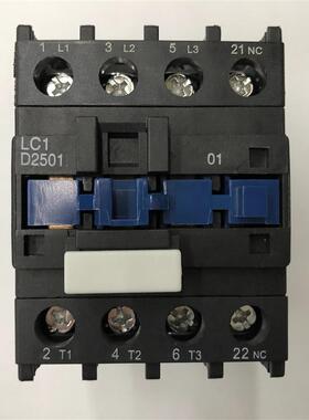 原装正品LC1D2501M7N AC220V 50/60Hz施耐德三级交流接触器询价