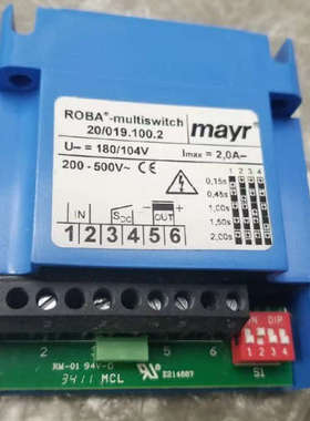 (mayr)麦尔/整流器8185591 Multiswitch 20/019.100.2麦尔整流器