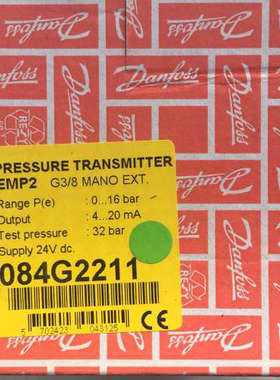 DANFOSS  084G2211EMP2 0-16bar G3/8 0-16bar议价