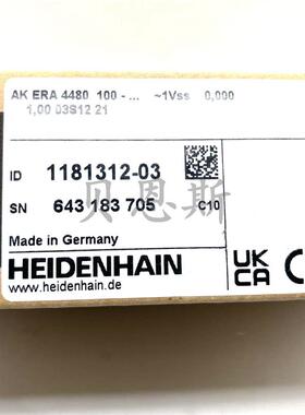 AK ERA4480 20000 03S12-H2 ID533903-18 1181312-03海德汉编询价