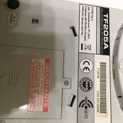 Fitre TELEFONO EKETTRONICO TF-205A议价