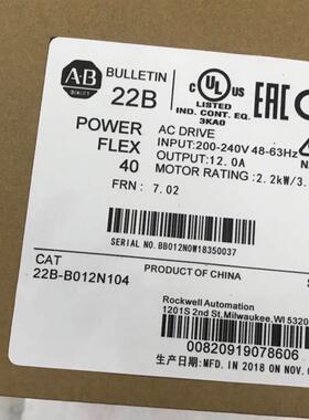 ab变频器22b-b012n104 22b-a012n104/114看描述议价询价