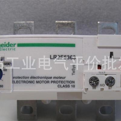 正品 LR9D5367 施耐德电子式热过载继电器 60-100A脱扣等级10询价