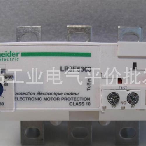 正品 LR9D5367 施耐德电子式热过载继电器 60-100A脱扣等级10询价