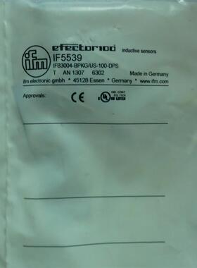 全新原装正品IFM易福门 IF5539  IFB3004-BPKG/US-100-DPS 现询价