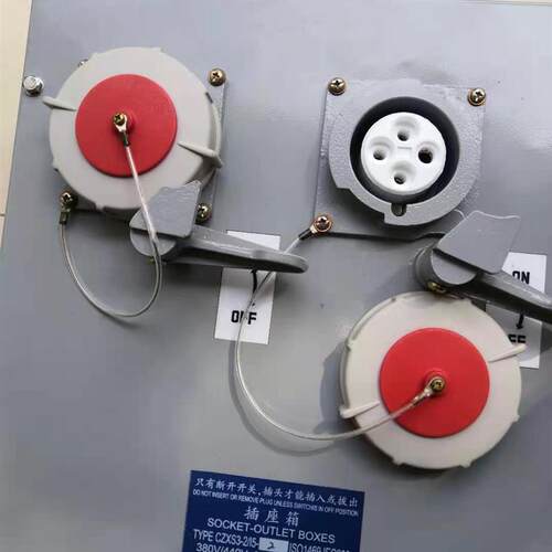 船舶双联冷藏集装箱电源插座箱CZXS3-2/I5 440V 32A 3P+E询价