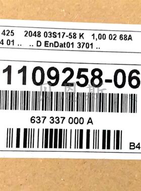 EQN425 2048 03S17-58 ID605381-06/1109258-06海德汉原装编询价