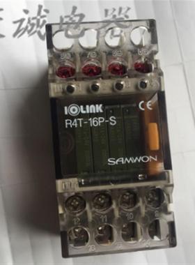韩国三元IOLINK端子模块 R4T-16P-S SAMWON 24VDC询价