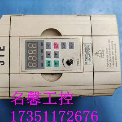变频器JTE280 T0007G3 0.75KW 380V实物拍摄 议价