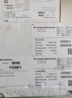 劳易测 LEUZE RSL410-M/CU408-M12安全激光扫描仪 53800202议价