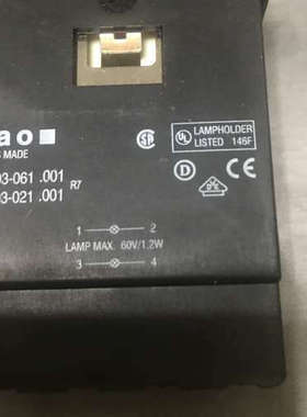 eao LAMPHOLDER LISTED 146F议价