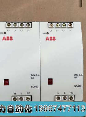 ABB开关电源模块 SD821 3BSC610037R1 正品成色不错议价