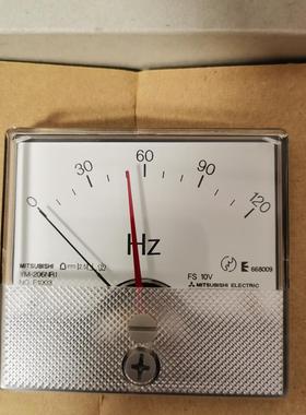 日本三菱全新原装频率赫兹表YM-206NRI   (0-120)HZ  GR  FS 询价