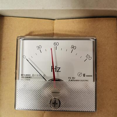 日本三菱全新原装频率赫兹表YM-206NRI   (0-120)HZ  GR  FS 询价