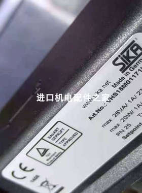 SIKA VHS02M03173R33流量开关VHS02M01171R31 VT1541MSINS0A4议价