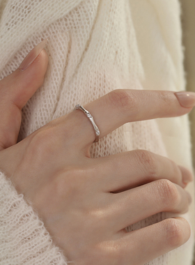 999足银竹节女戒新中式