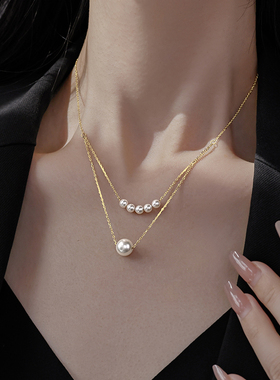 银奥925纯银简约精致女项链