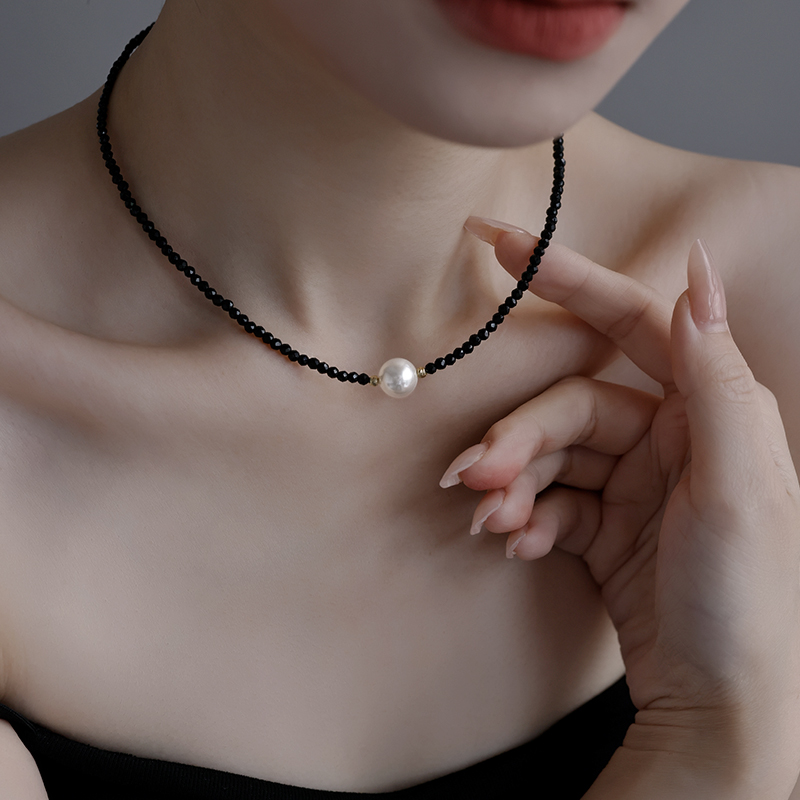 银奥925纯银时尚ins女项链