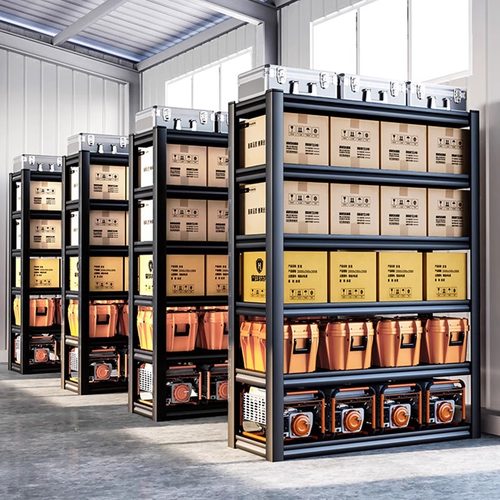 仓库家用置物架多层落地快递