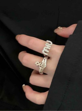 韩版高级感戒指网红时尚