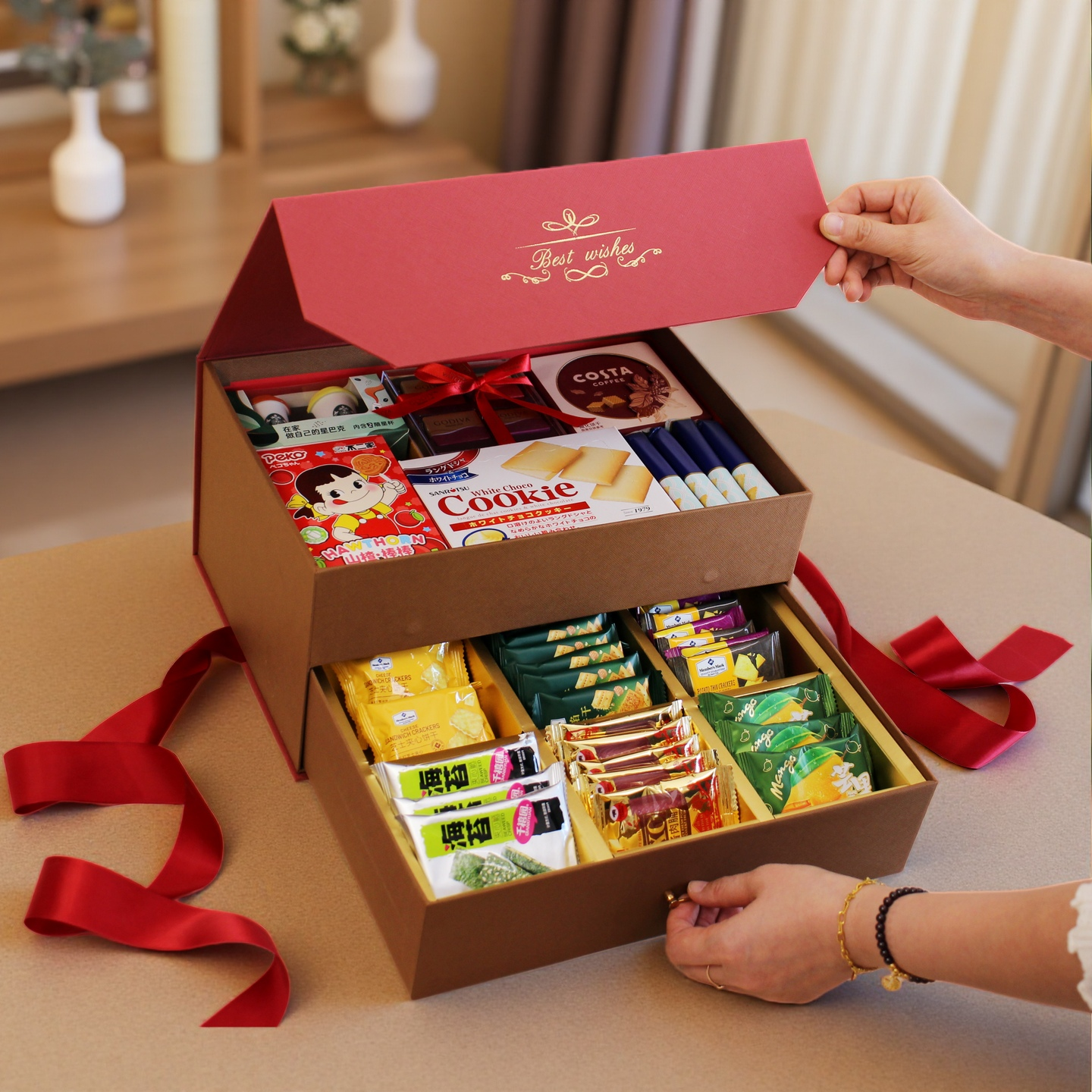 伴手礼礼盒百日宴满月十周岁回礼