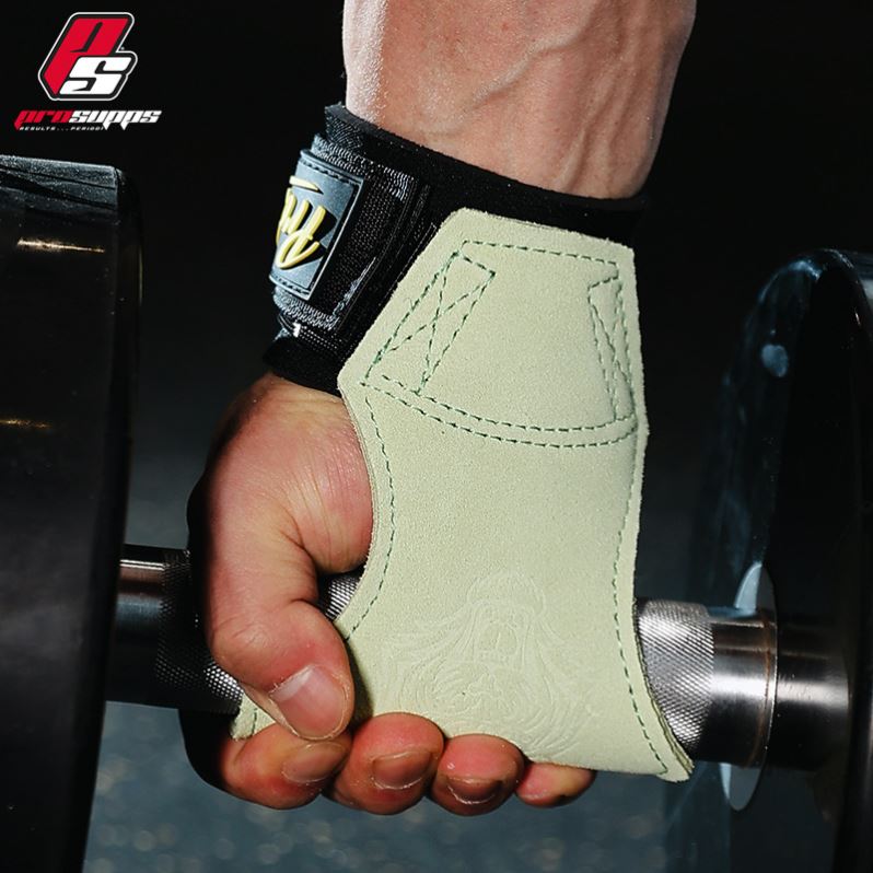 品牌正品虎头助力带牛皮健身护腕