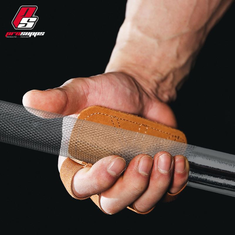 引体向上牛皮护掌手套单杠二防