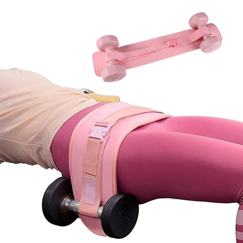 臀桥负重带臀推带哑铃臀推腰带