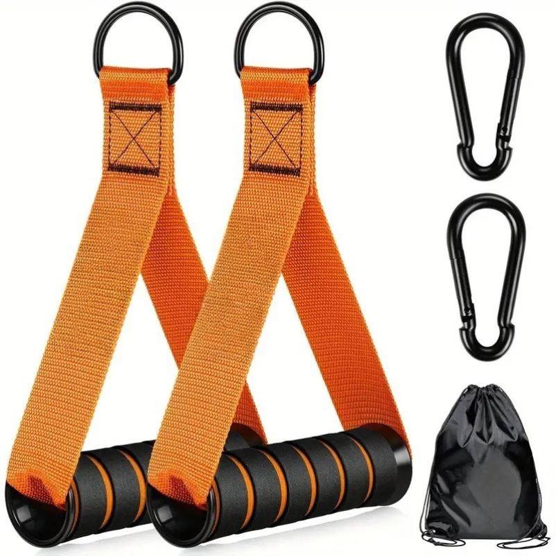 阻力拉力器配件 健身器材配件拉力器双色手柄手把 拉力绳把手背部